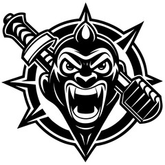 Fastening Tool Vector | Construction Tool Clipart & Line Art Illustration, High-quality fastening tool vector illustration with clipart, line art, and cartoon design.