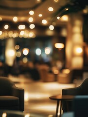 Modern Interior of a Lounge or Hotel