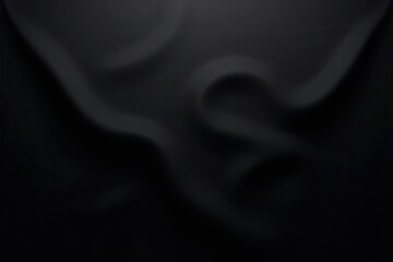 Abstract Design with Curves on Dark Background in Soft Lighting