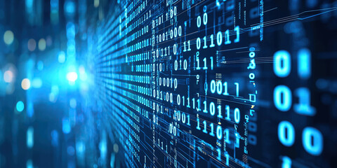 binary code background