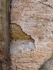 Schaden an der Hauswand