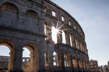 Fototapeta premium Arena in Pula, Croatia