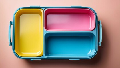 colorful plastic box