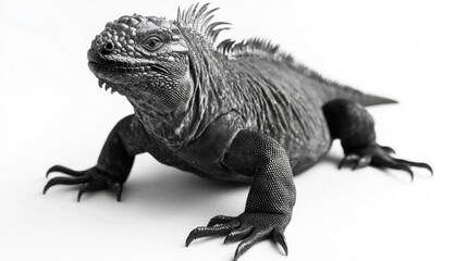 Fototapeta premium Three-dimensional rendering of a legless lizard, showcasing skin texture and scale pattern. This is an example of the animal's natural appearance.