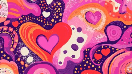 Diy valentine's greeting card with a 3d paper heart balloon and gift box, perfect for February 14 celebrations.