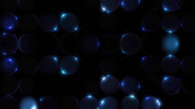 Data process blue abstract background loop 4k resolution