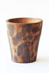 A crafted vase made from stoneware, showcasing an artistic and textured design in earthy tones. Perfect for interior decor, it's a fashionable home accent with a sustainable touch.