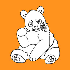 Cartoon China Clipart: Kawaii China Clipart: Black and White Doodle Clipart of Chinese Culture