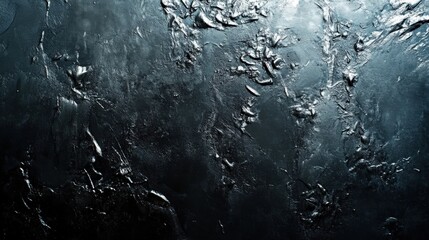 Fototapeta premium Dark Textured Metallic Surface Abstract Background