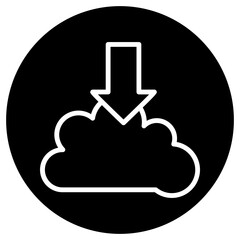 Obraz premium icon cloud