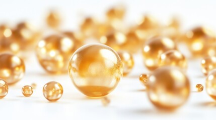 Golden Serum Capsules: Radiance and Health in a Drop