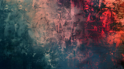Naklejka premium Abstract textured background with a blend of colors and patterns.