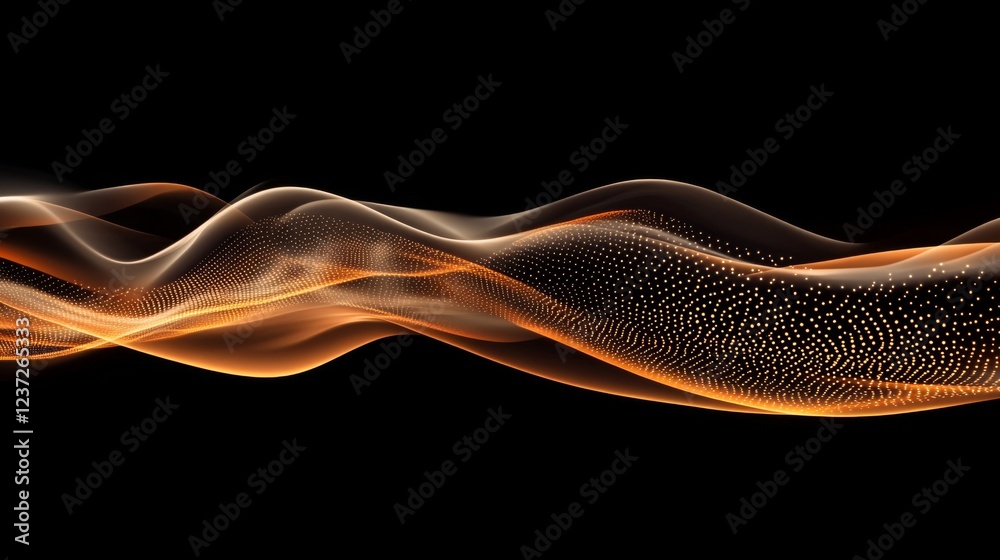 Poster A dynamic, high-speed light streak cutting through a dark void, creating the illusion of motion and speed as it blurs into the distance