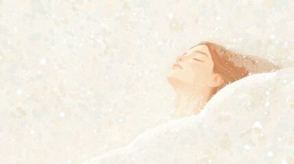 A stock illustration that represents the concept of Sleep disorders and solutions 