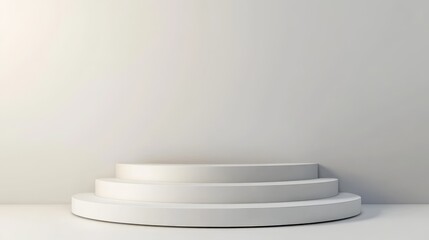 Branding Presentation Mockup with Podium