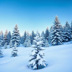 Obraz premium Snowy Landscapes 
