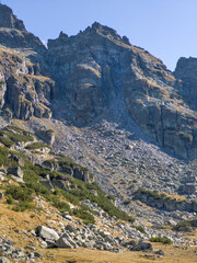 Landscape of Rila Mountain near Malyovitsa peak, Bulgaria