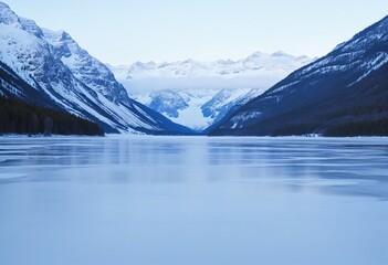 Fototapeta premium Frozen Lake