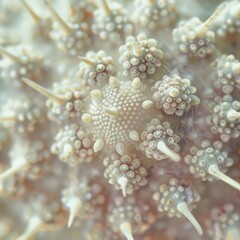 Intricate Spines: A Stunning Close-Up of a Sea Urchin Revealed