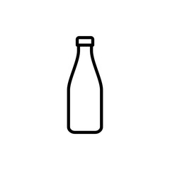 Bottle icon vector. bottle sign and symbol