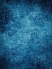Abstract Blue Texture Background: Scratched Metallic Surface Design for Digital Projects and Artistic Applications.
