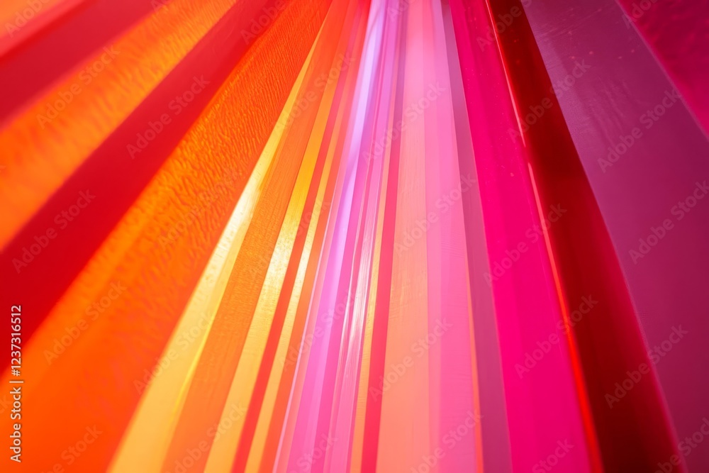 Poster abstract ark neon background with abstract lines and rays.