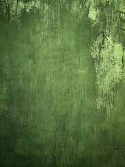 Obraz premium Deep Green Textured Wall Background: Abstract Grunge Surface.