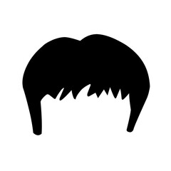 Silhouettes of hair styling