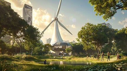 Aerial Architecture Spheres The Grass