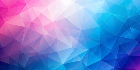Abstract blue and pink gradient background with geometric shapes, artistic style, geometric shape abstract blue and pink gradient background with ge