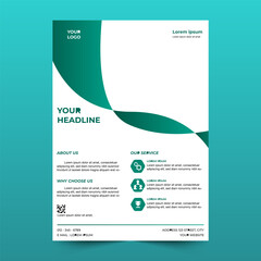 flyer design, ready to customize. abstract, minimalist business flyer, brochure, template design. A4 size. Easy to use and edit.