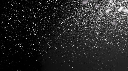 Obraz premium Black gray silver grainy gradient background abstract monochrome noise texture backdrop wide banner size. Moody Monochrome. Illustration