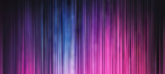 Dark Background with Vertical Gradient from Purple to Pink and Blue with Light Stripes - AI generated illustration