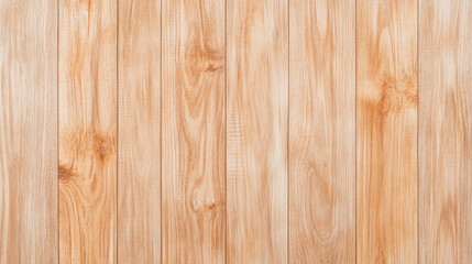 Fototapeta premium Natural pine board wall with warm, light wood texture, showcasing beauty of natural grain patterns and colors. Ideal for rustic or modern design projects