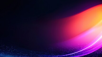 Obraz premium Abstract Colorful Wave Background