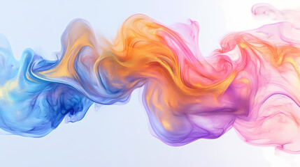 Obraz premium swirls color veins