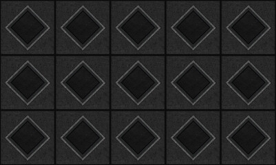 Polished black stone pattern for games and architecture