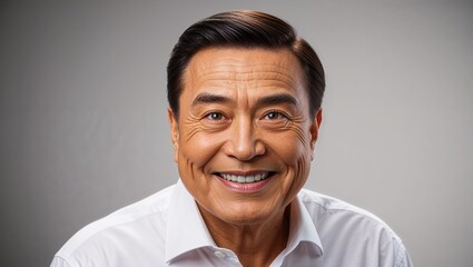 A cheerful man with a friendly smile poses in a bright setting.