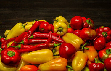 fresh natural vegetables for background