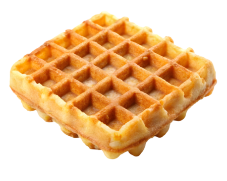 High-Quality PNG of viennese waffles on transparent background. png file– High Resolution 