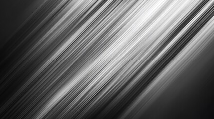 Obraz premium Abstract Diagonal Lines Grey Scale Background