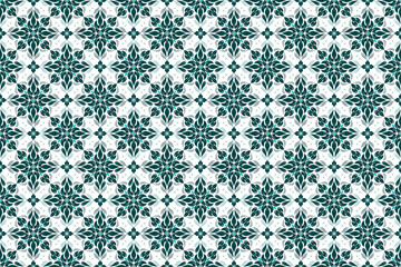 Abstract Batik Seamless Pattern