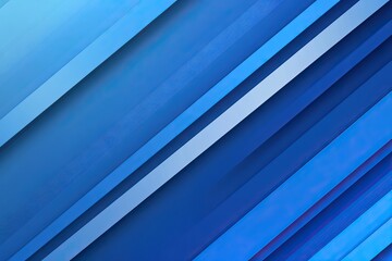 Obraz premium Blue Background with Diagonal Lines and Gradient Colors. AI generated illustration
