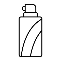 Spray outline icon