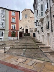 Fototapeta premium street in the town country
