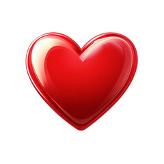 Stylish and Realistic Red Valentine Heart – Vector Design