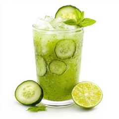 Refreshing cucumber juice