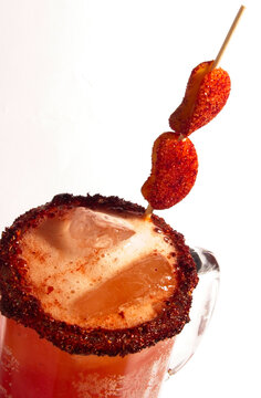a michelada ideal para los amantes del chamoy y la cerveza