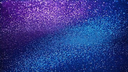 魔法のようなキラキラ 宇宙風背景素材 16:9サイズ AI生成素材 バイオレット