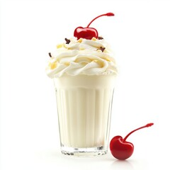 Rich vanilla bean flavor with whipped cream